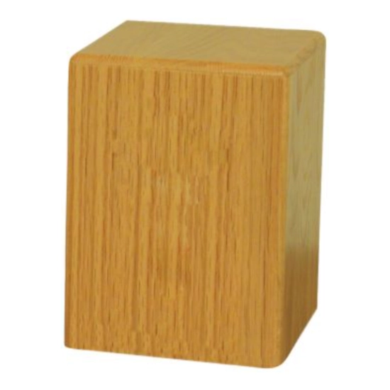 Oak Statesman Urn
